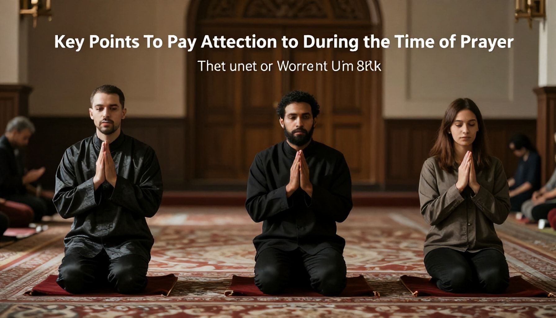 Van Ezan Vakti’nda Dikkat Edilmesi Gereken 3 Ana Nokta*