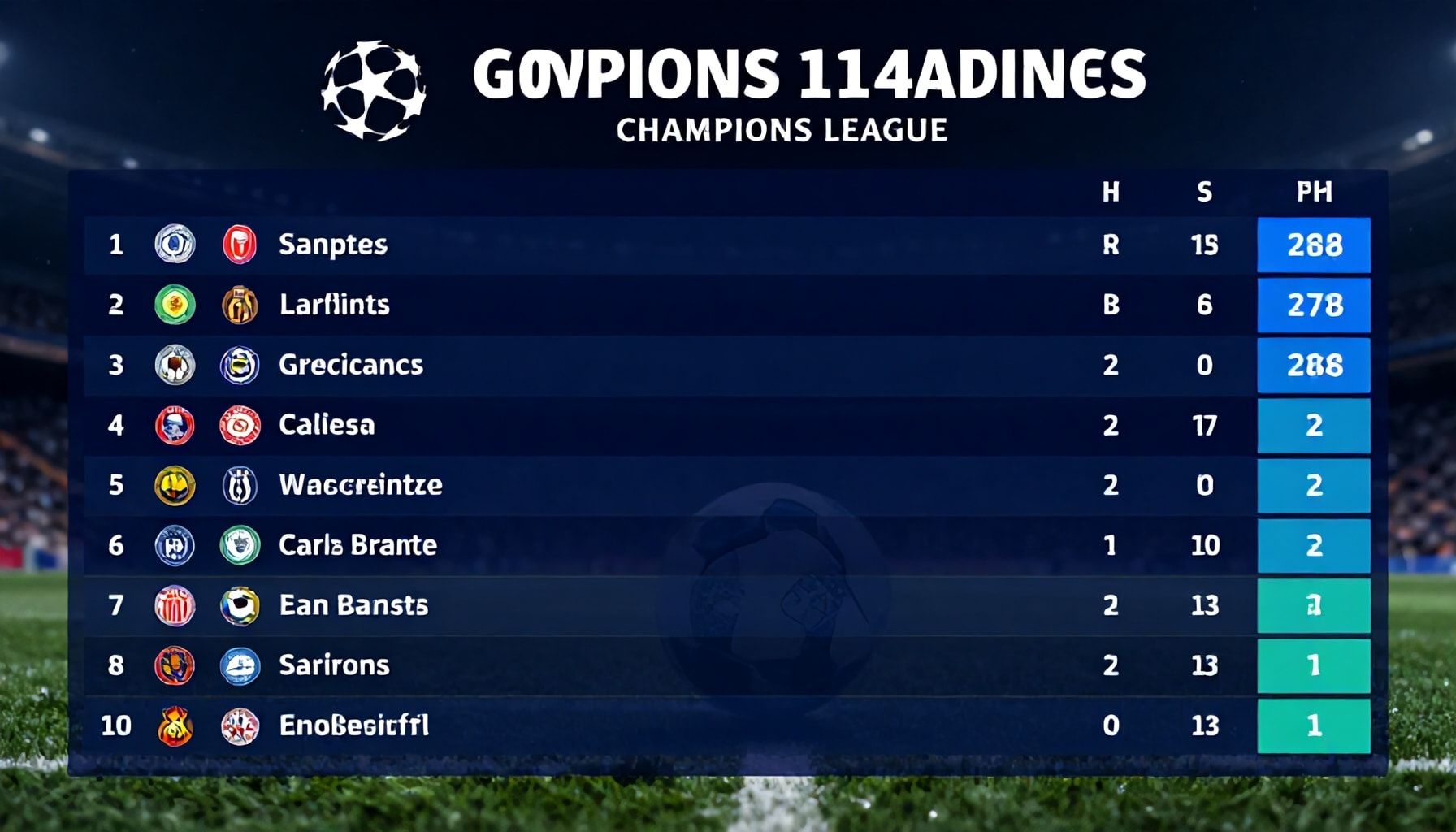Why Understanding the Champions League Standings Matters for Your Team*