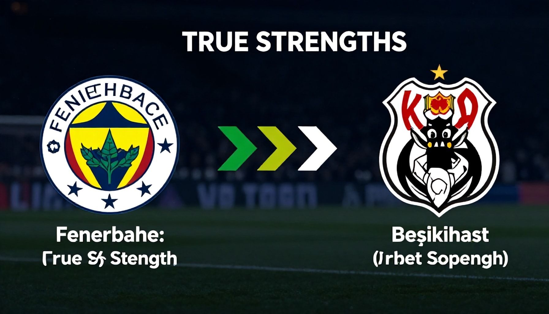 Fenerbahçe ve Beşiktaş'ın Gerçek Güçleri: İstatistikler Konuşuyor"*