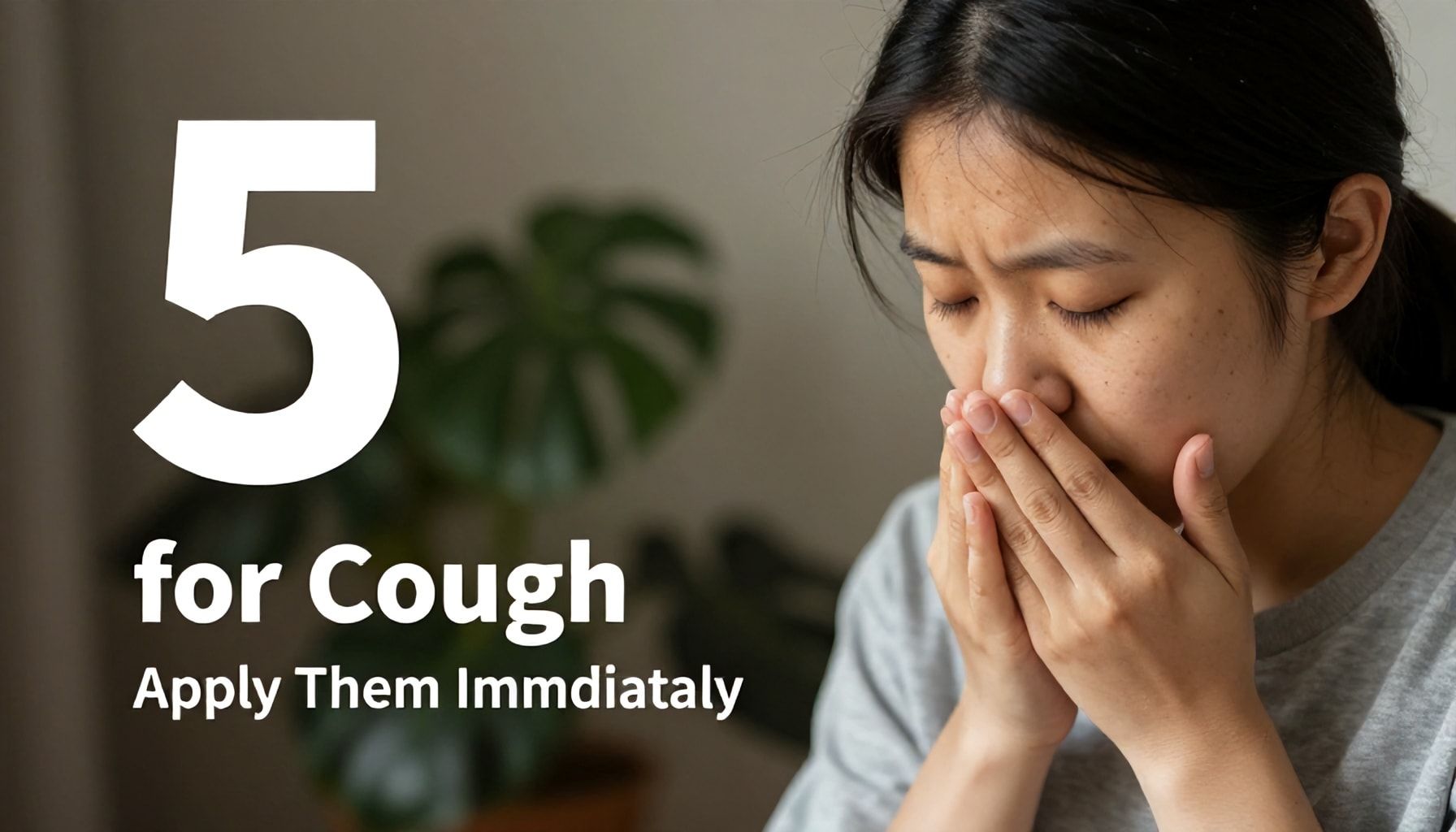 5 Adımda Öksürüğe Doğal Çözümler: Hemen Uygulayın*
