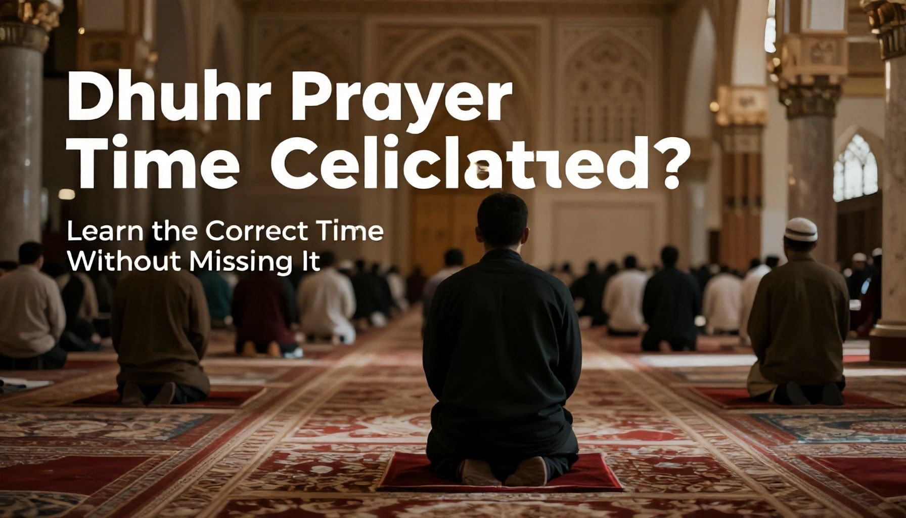 Öğle Namazının Vakti Nasıl Hesaplanır? Doğru Zamanı Kaçırmadan Öğrenin*