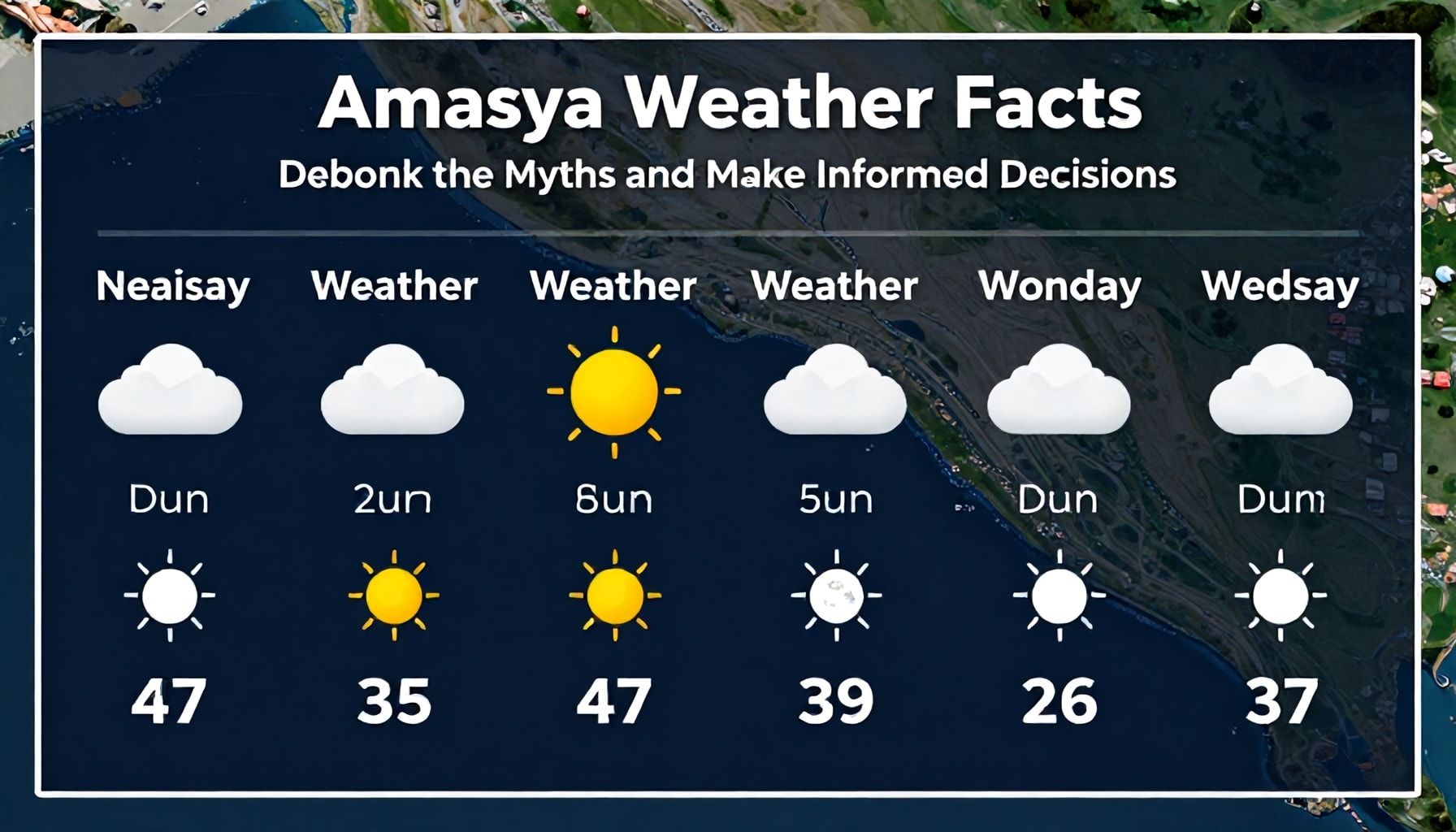 Amasya'da Hava Durumu Gerçekleri: Mitleri Açıkla ve Doğru Kararlar Verin
