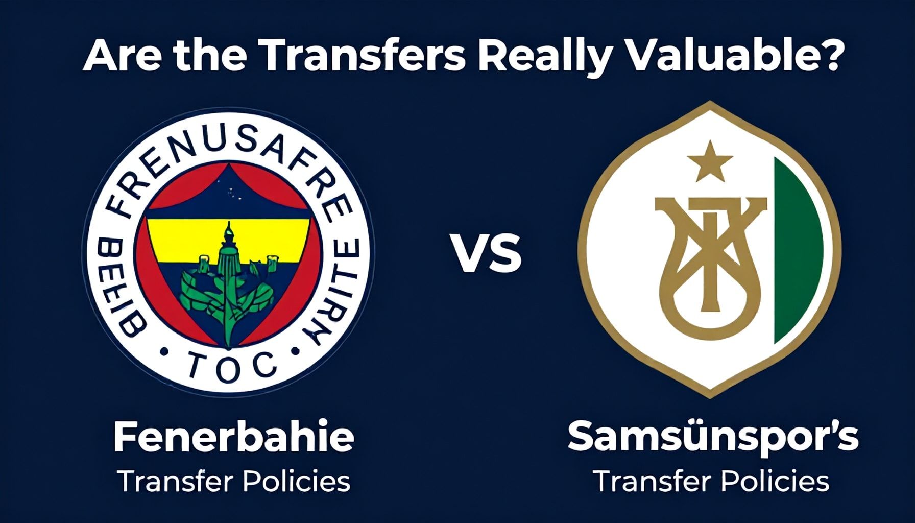 Gerçekten Değerli mi? Fenerbahçe ve Samsunspor'un Transfer Politikaları*