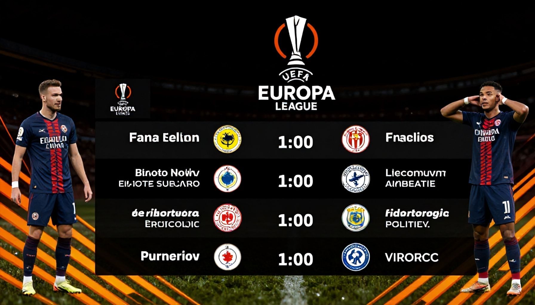 UEFA Avrupa Ligi Maçlarında Gizli Gerçekler: Takımların Bilmediğiniz Detaylar*