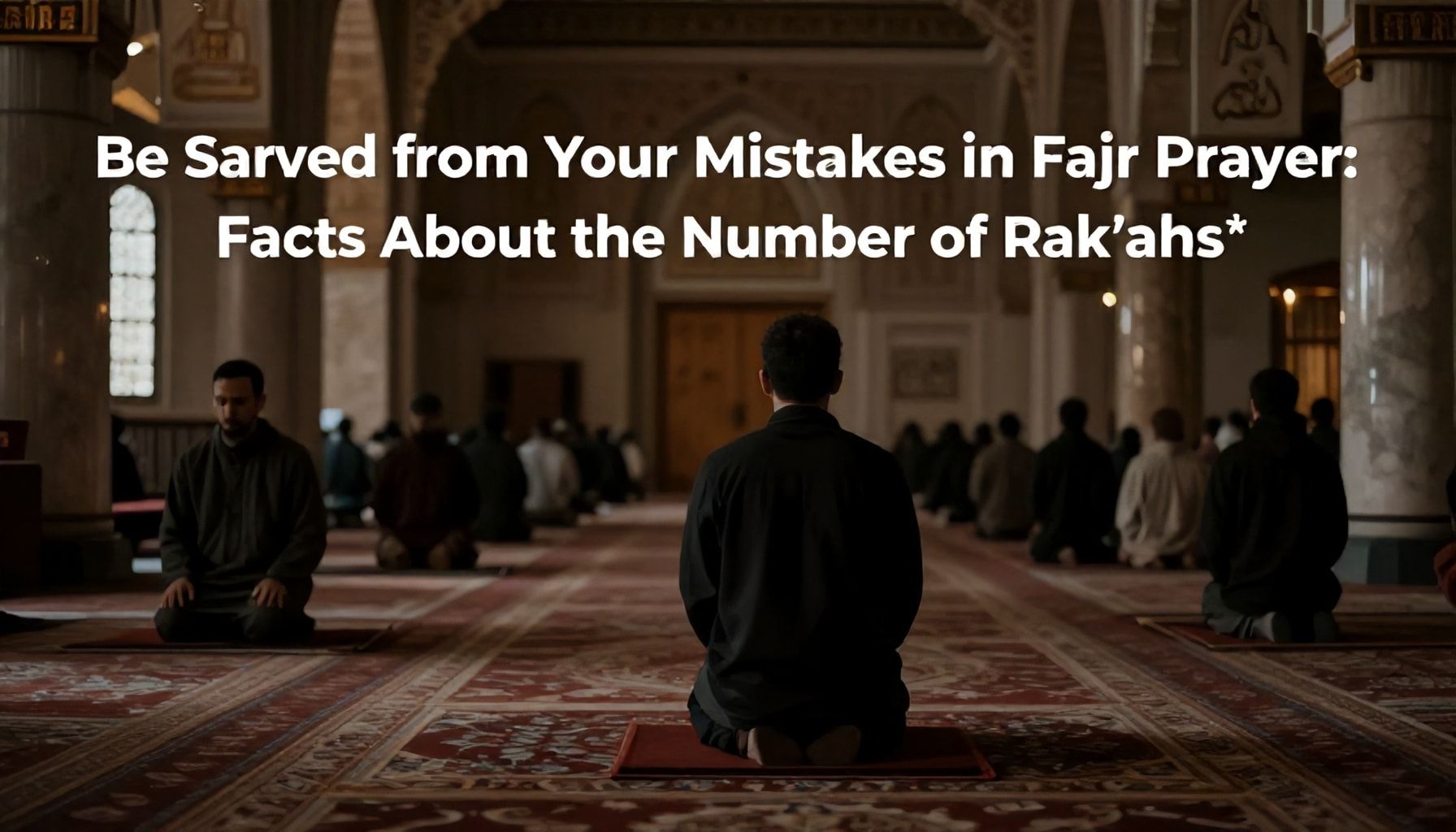 Sabah Namazında Hatanızdan Kurtulun: Rekat Sayısıyla İlgili Gerçekler*