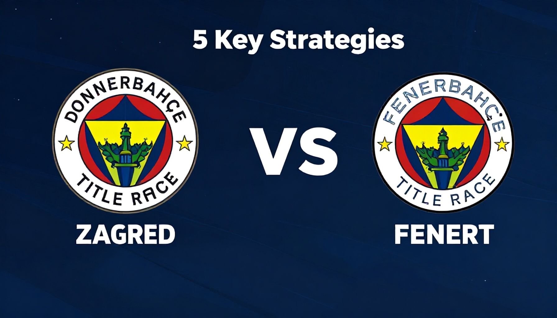 Dinamo Zagreb ile Fenerbahçe'nin Şampiyonluk Mücadelesi: 5 Anahtar Strateji*