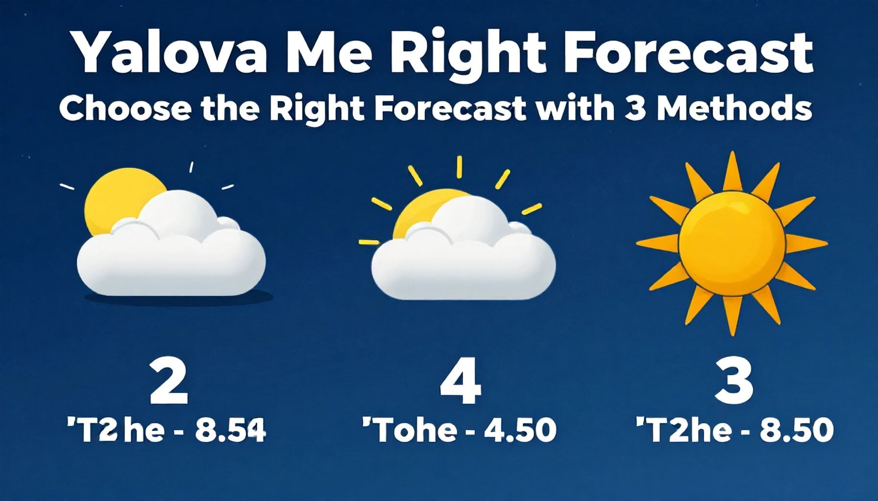 Yalova Hava Durumu: 3 Yöntemle Doğru Tahminleri Seçin*