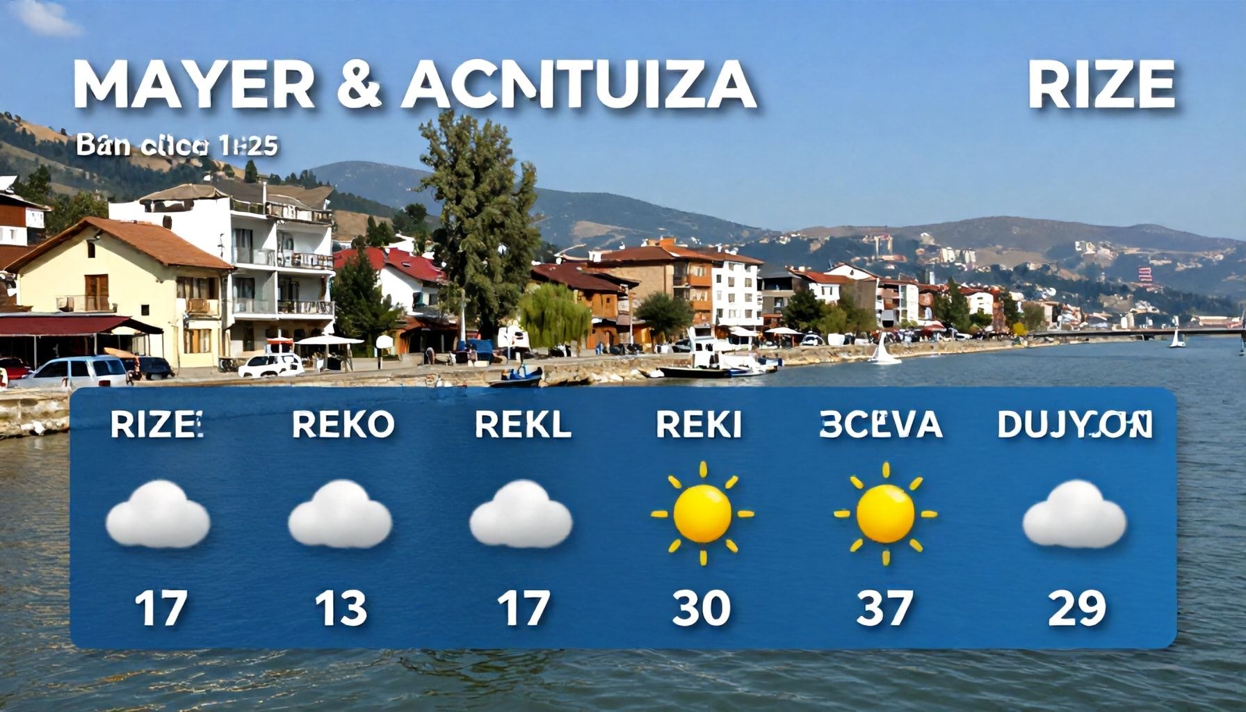 Rize Hava Durumu: Güncel Hava Durumunu Kontrol Edin*