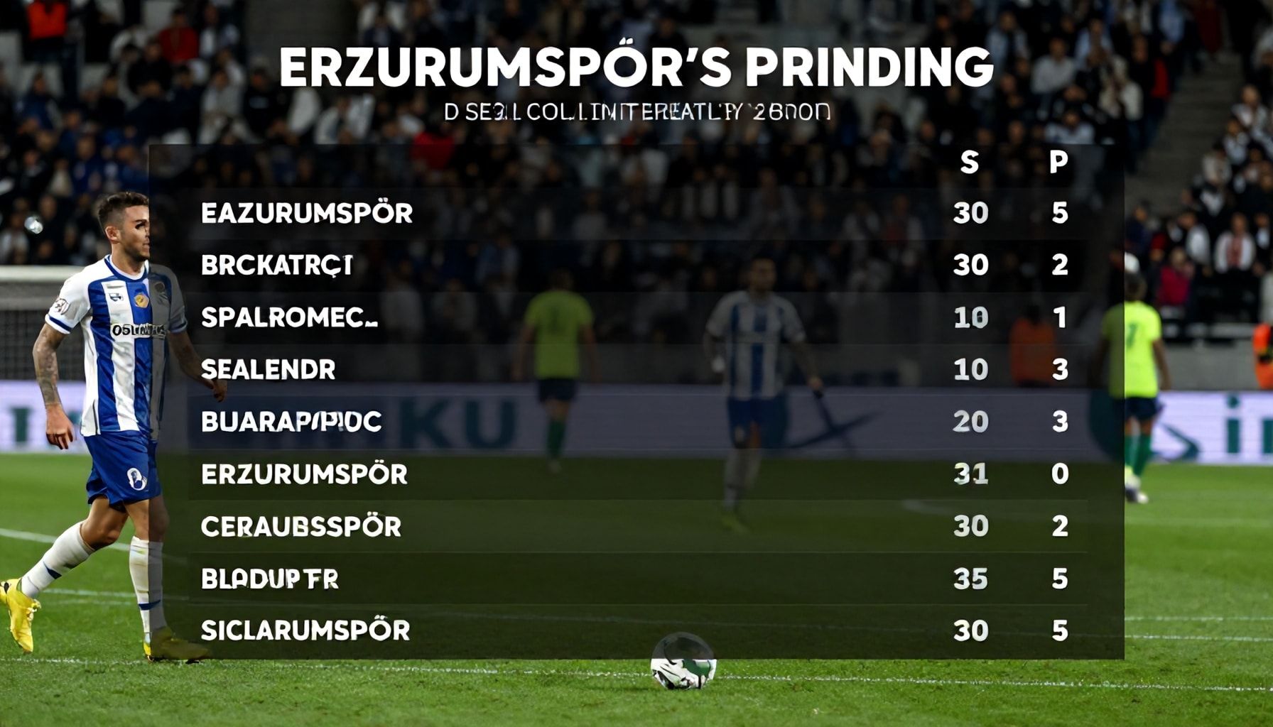 Ligin Gerçek Durumu: Erzurumspor'un Puan Durumunu Doğru Yorumlama*