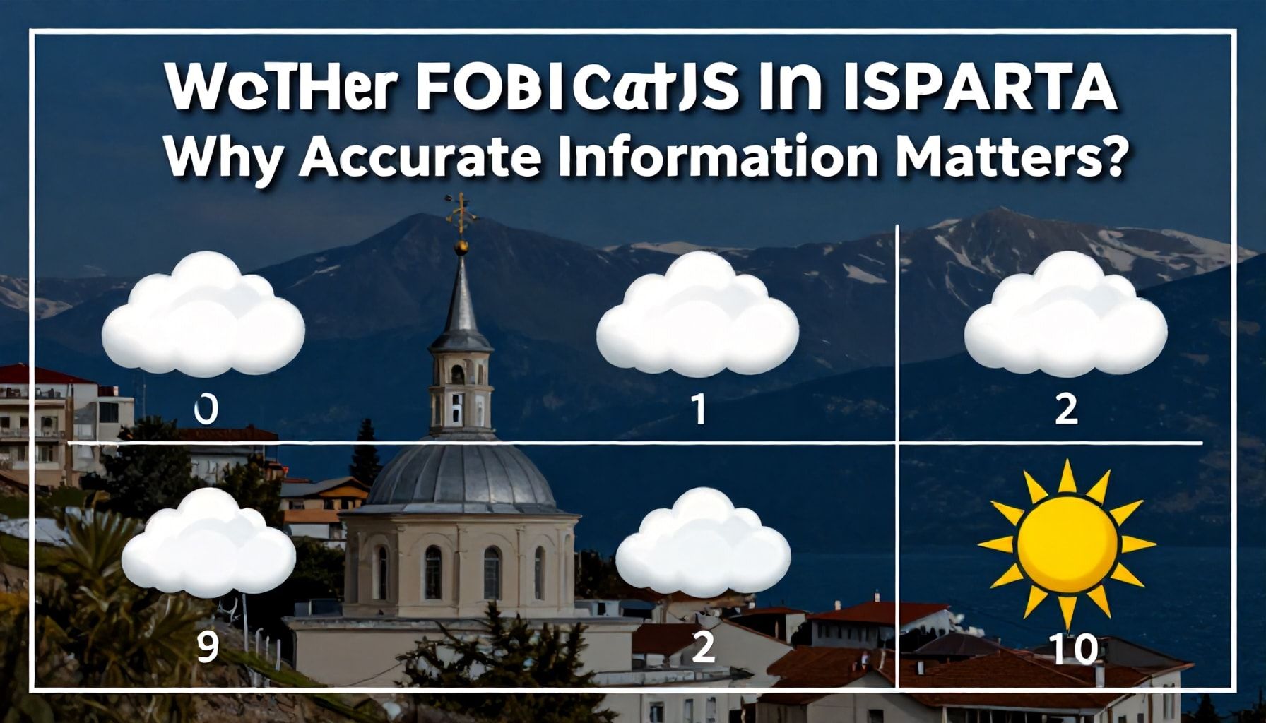 Isparta'da Hava Durumu Tahminleri: Neden Doğru Bilgi Önemlidir?*