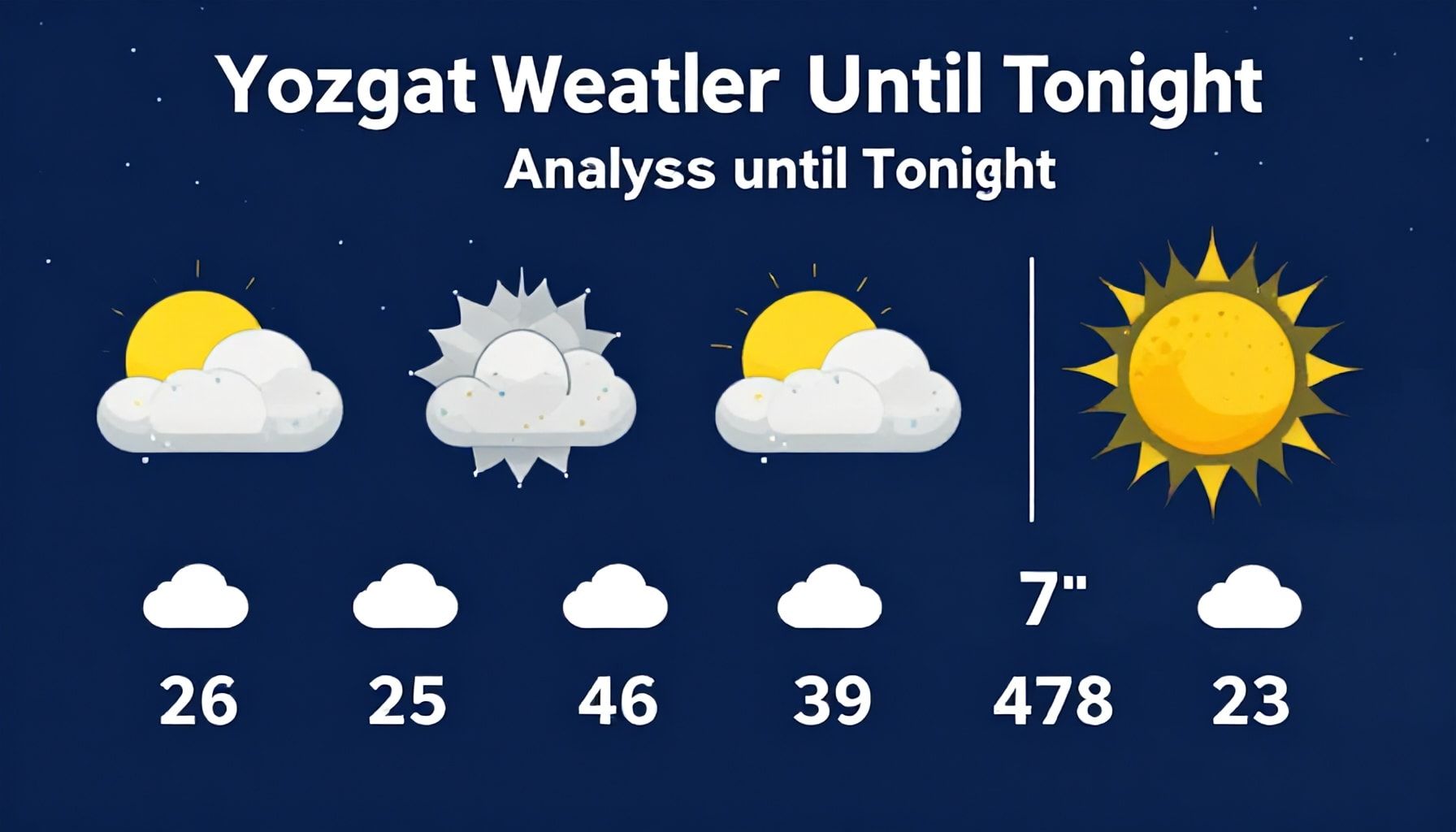 Yozgat Hava Durumu: 3 Gündür Geceye Kadar Tam Analiz*