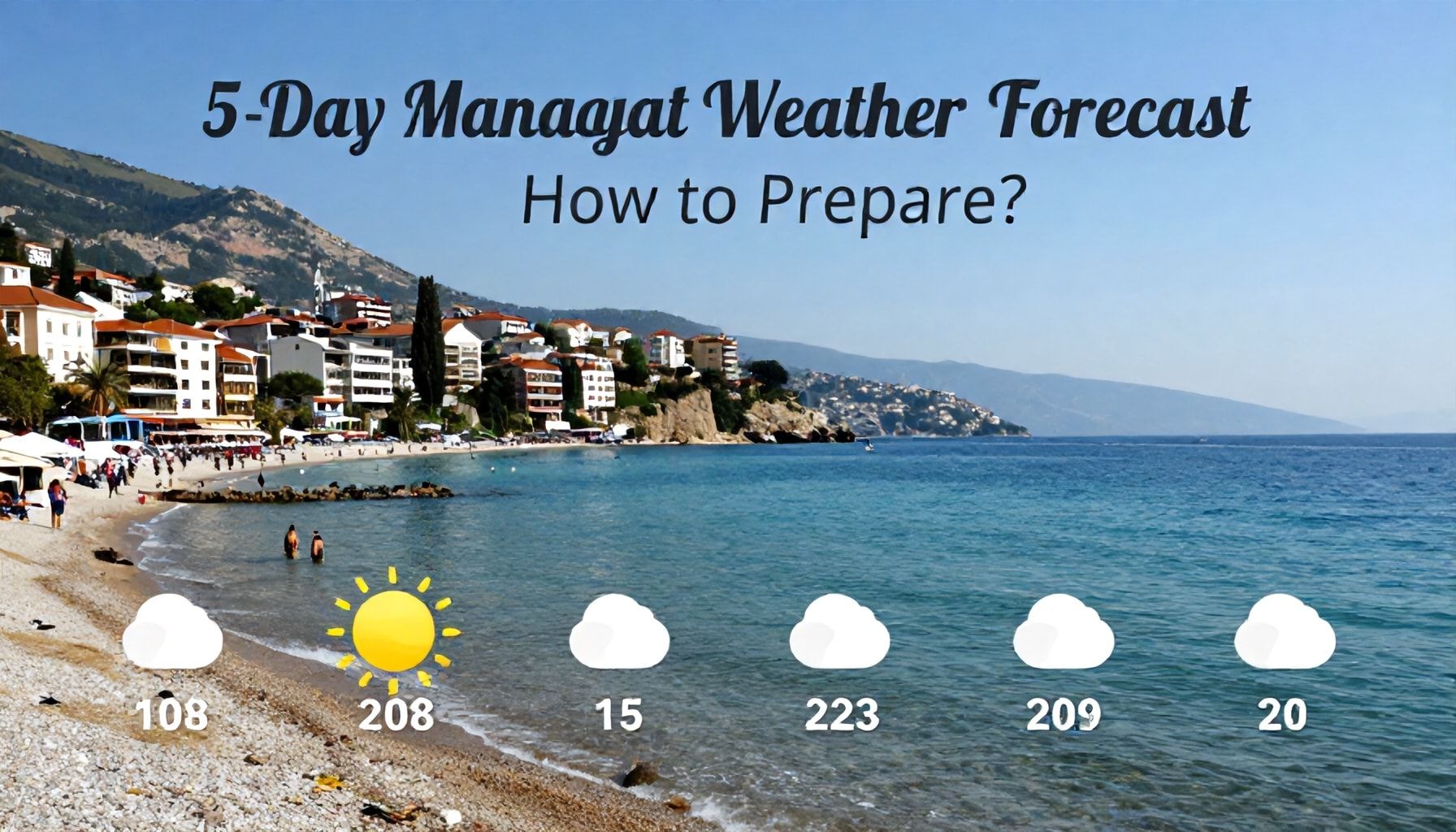 5 Günü İçin Manavgat Hava Durumu Tahmini: Nasıl Hazırlanırsın?*