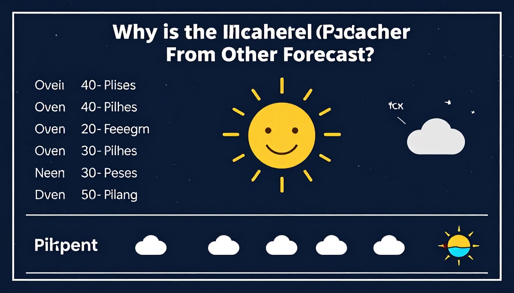 Reşatbey Hava Durumu Neden Diğer Tahminlerden Farklı?*