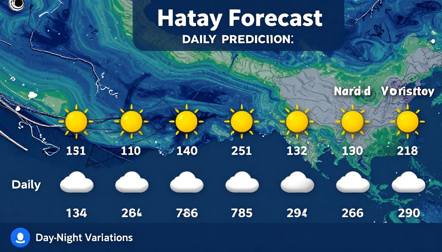 Hatay Hava Durumu: Günlük Tahminler ve Gece-Gündüz Değişimleri*