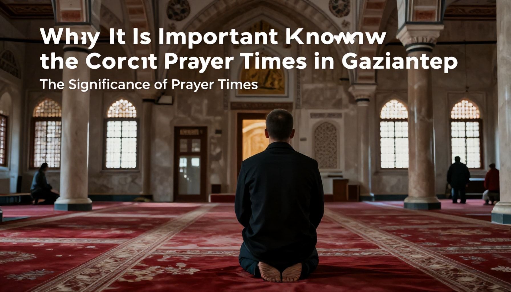 Neden Gaziantep Ezan Vakti Doğru Bilinmelidir? (Namaz Zamanlarının Önemi)*