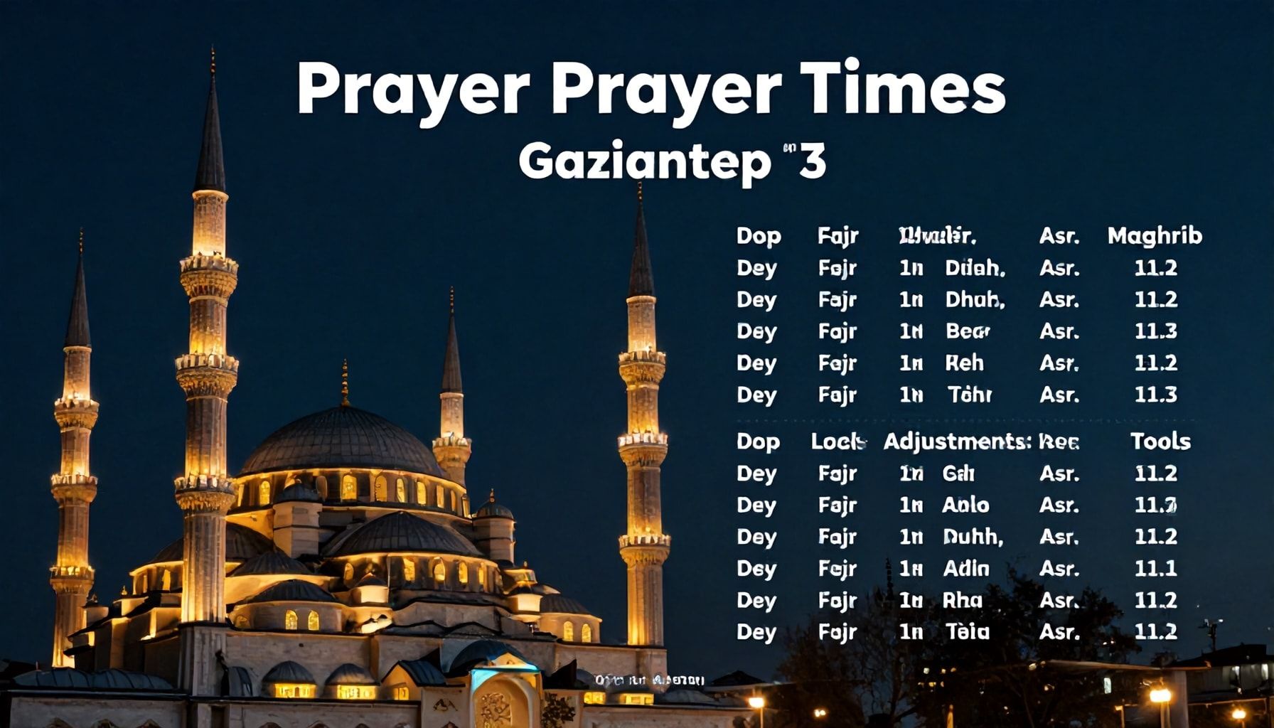 Gaziantep Ezan Vakti Hakkında Bilmeniz Gereken Gerçekler*