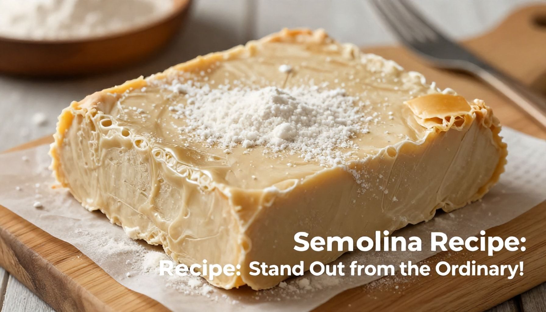 İrmik Helvası Tarifi Gerçekleri: Sıradan Farklı Olsun!*