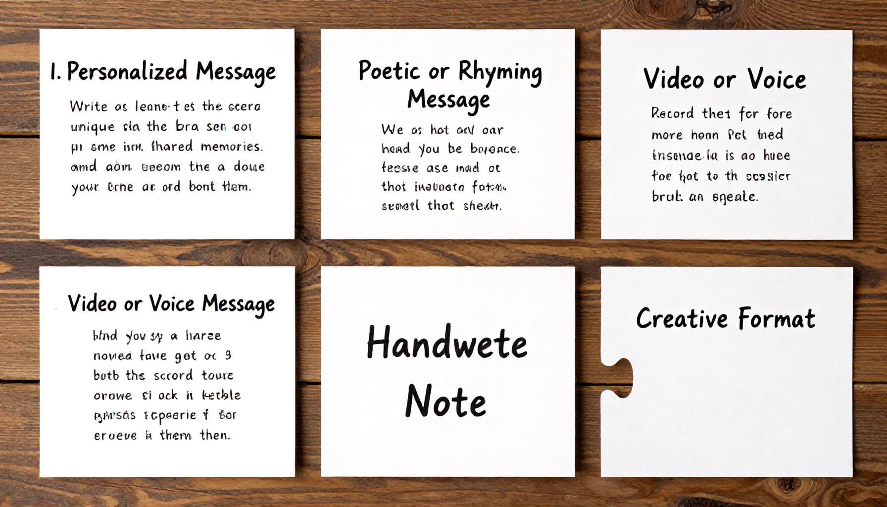 Doğum gününüz için 5 özel mesaj yazma yöntemi