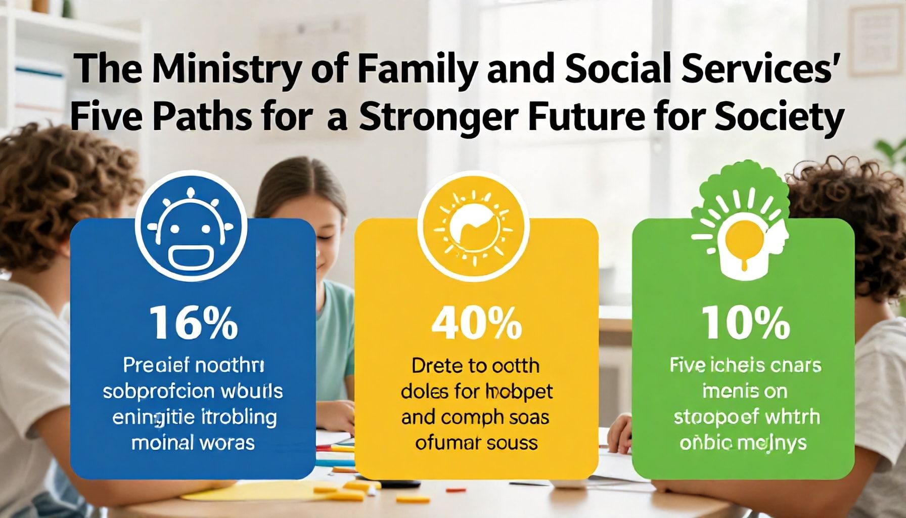 Aile ve Sosyal Hizmetler Bakanlığı'nın Toplumun Güçlü Geleceği İçin 5 Yolu*