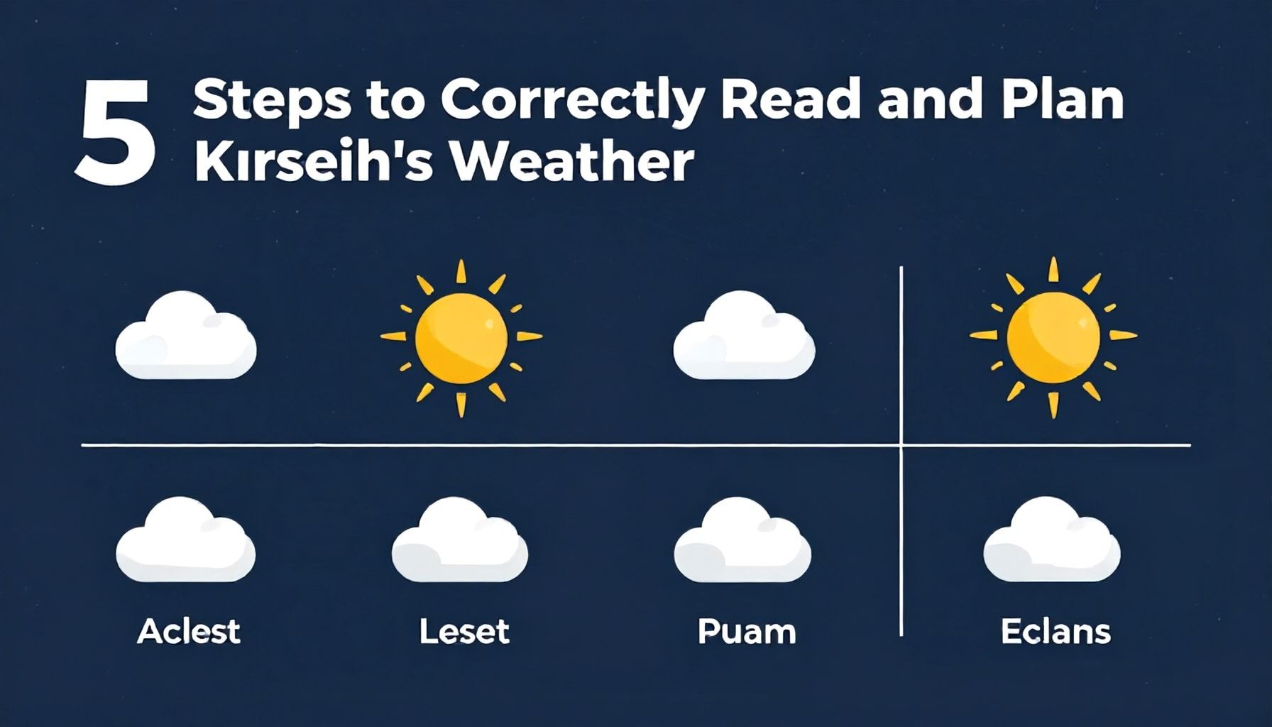 5 Adımda Kırşehir'in Hava Durumunu Doğru Okuma ve Planlamak*
