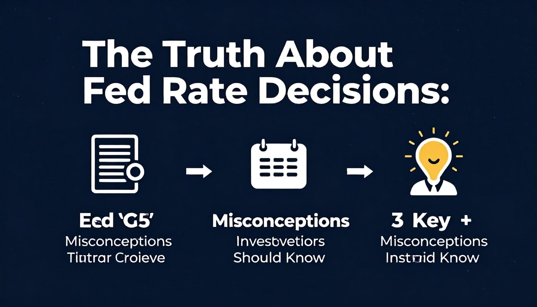 The Truth About Fed Faiz Kararları: Yatırımcıların Bilmesi Gereken 3 Ana Yanlış Algı*