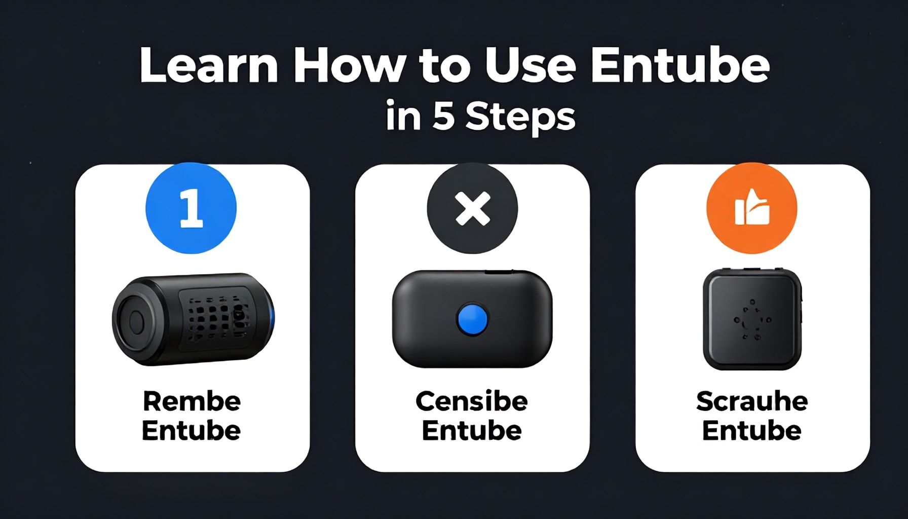 Entübe Kullanımını 5 Adımda Öğrenin*