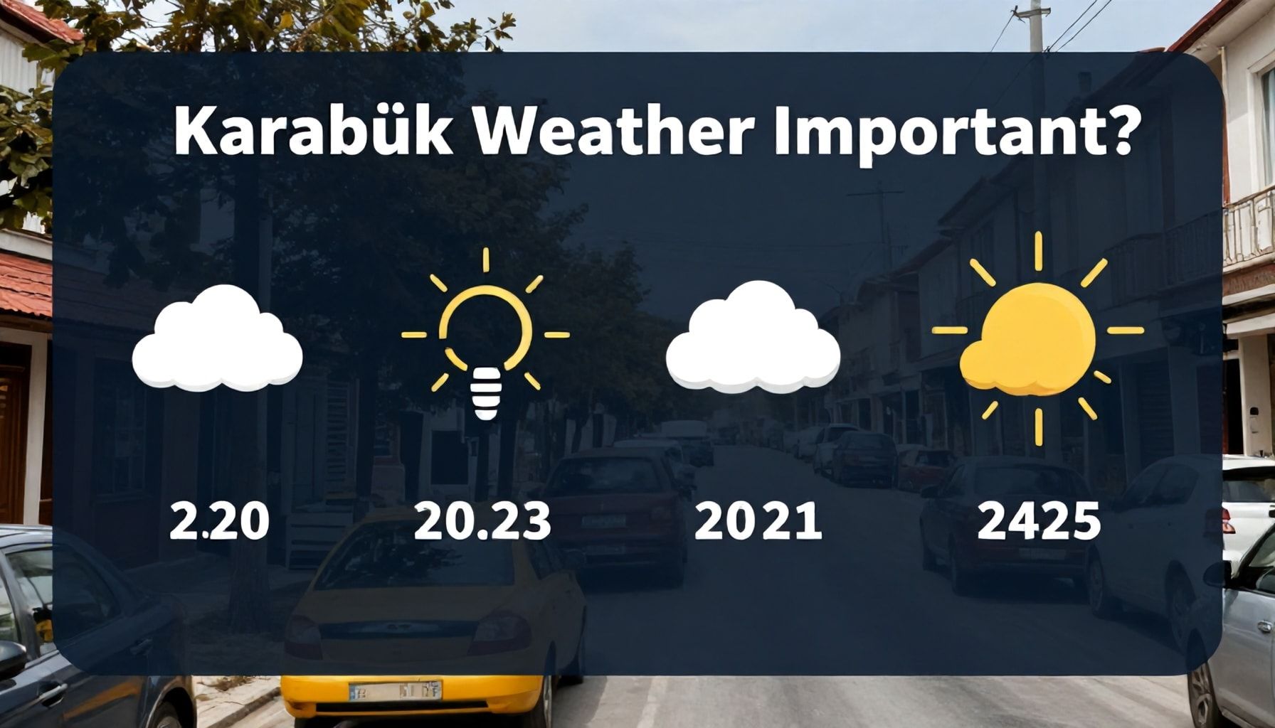 Neden Karabük Hava Durumu Önemli?*