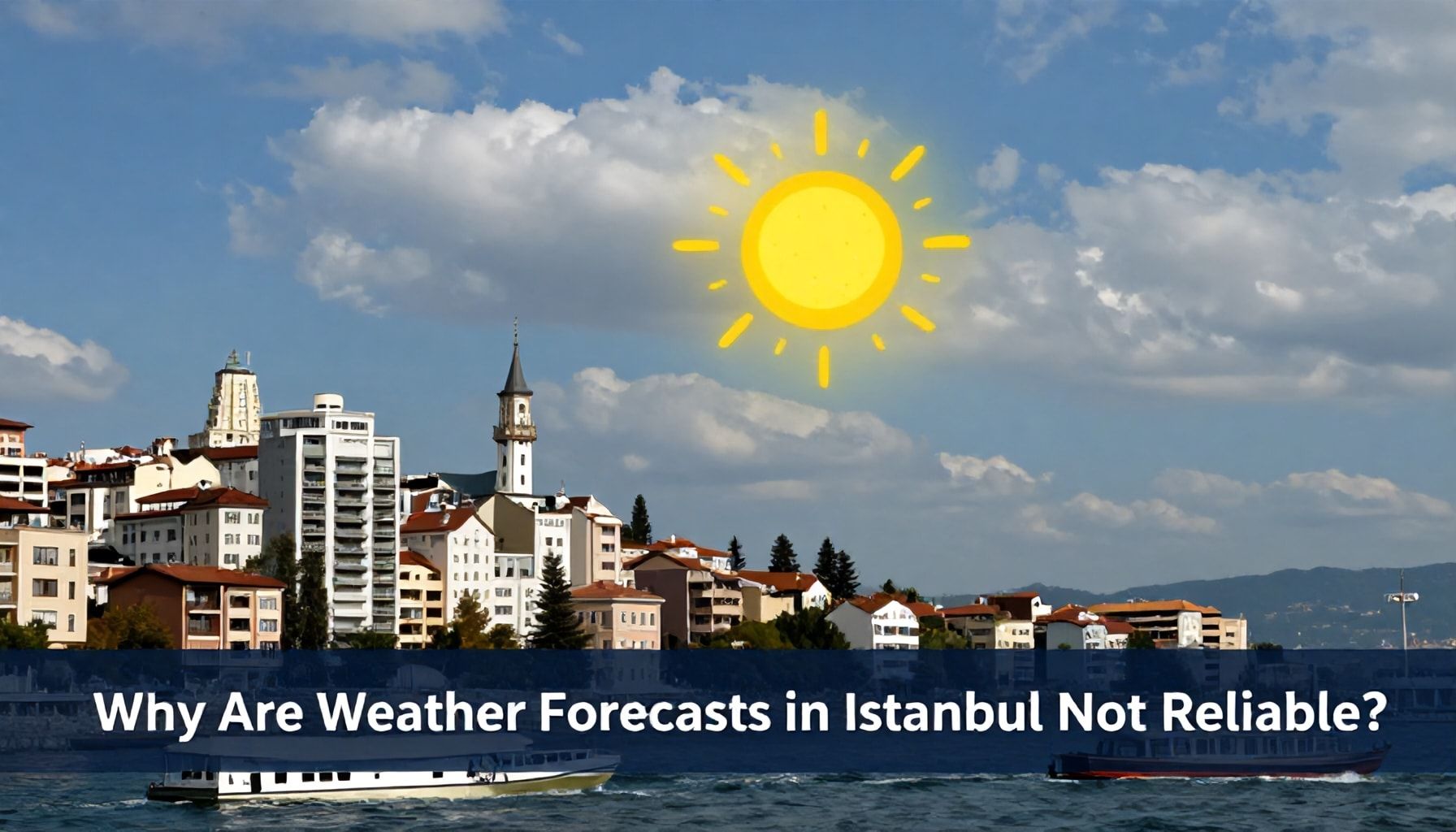 İstanbul'da Hava Durumu Tahminleri Neden Güvenilir Değil?*