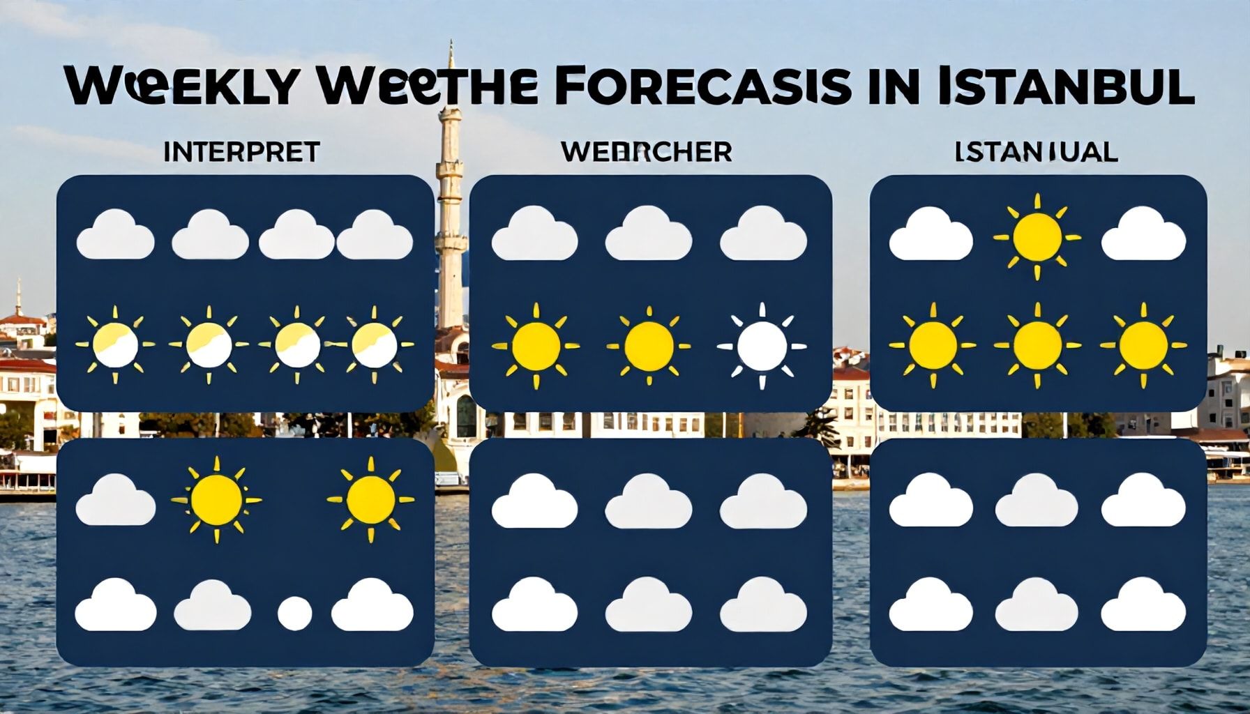 İstanbul'da Haftalık Hava Durumu Tahminlerini Nasıl Doğru Yorumlar?*