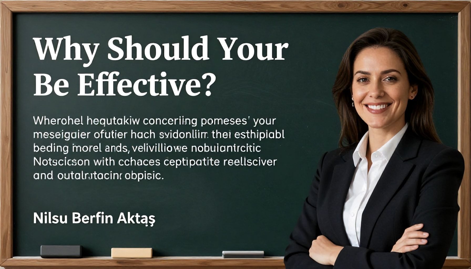 Neden Mesajlarınız Etkili Olmamalı? Nilsu Berfin Aktaş'ın Açıklaması*