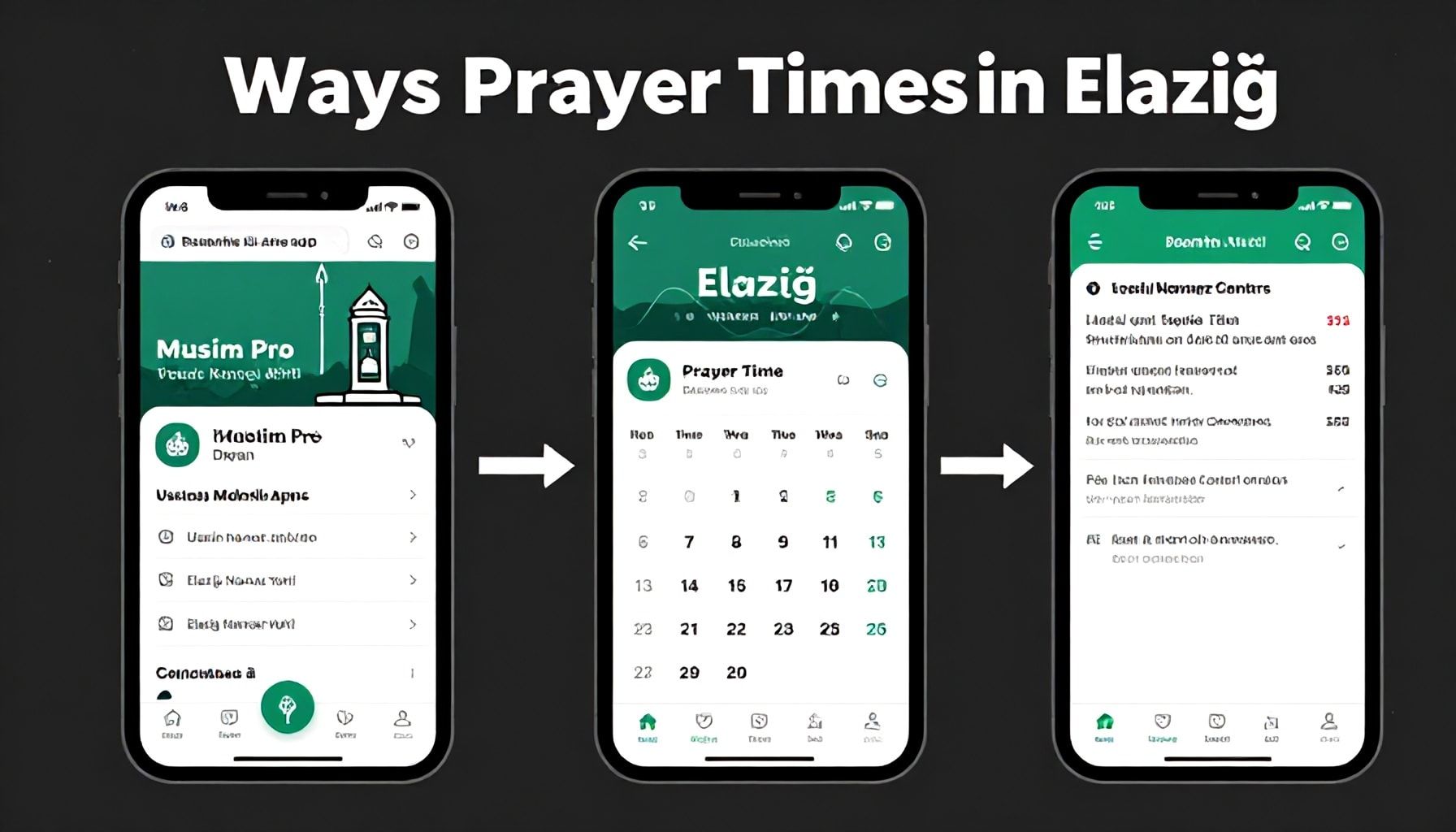 Elazığ'da Namaz Vakitlerini Takip Etmenin 3 En İyi Yolu*