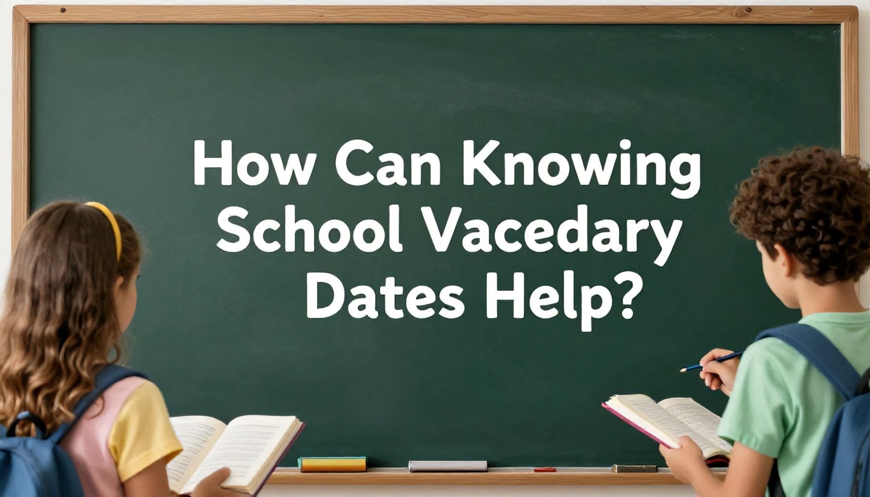 Okulların Tatil Tarihlerini Doğru Bilmek Nasıl Yardımcı Olur?*