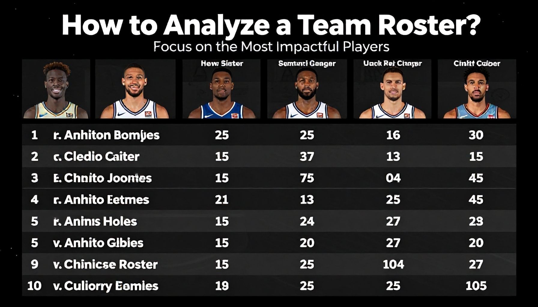Maç Kadrosunu Nasıl İnceleyin? En Etkili Oyunculara Odaklanın*