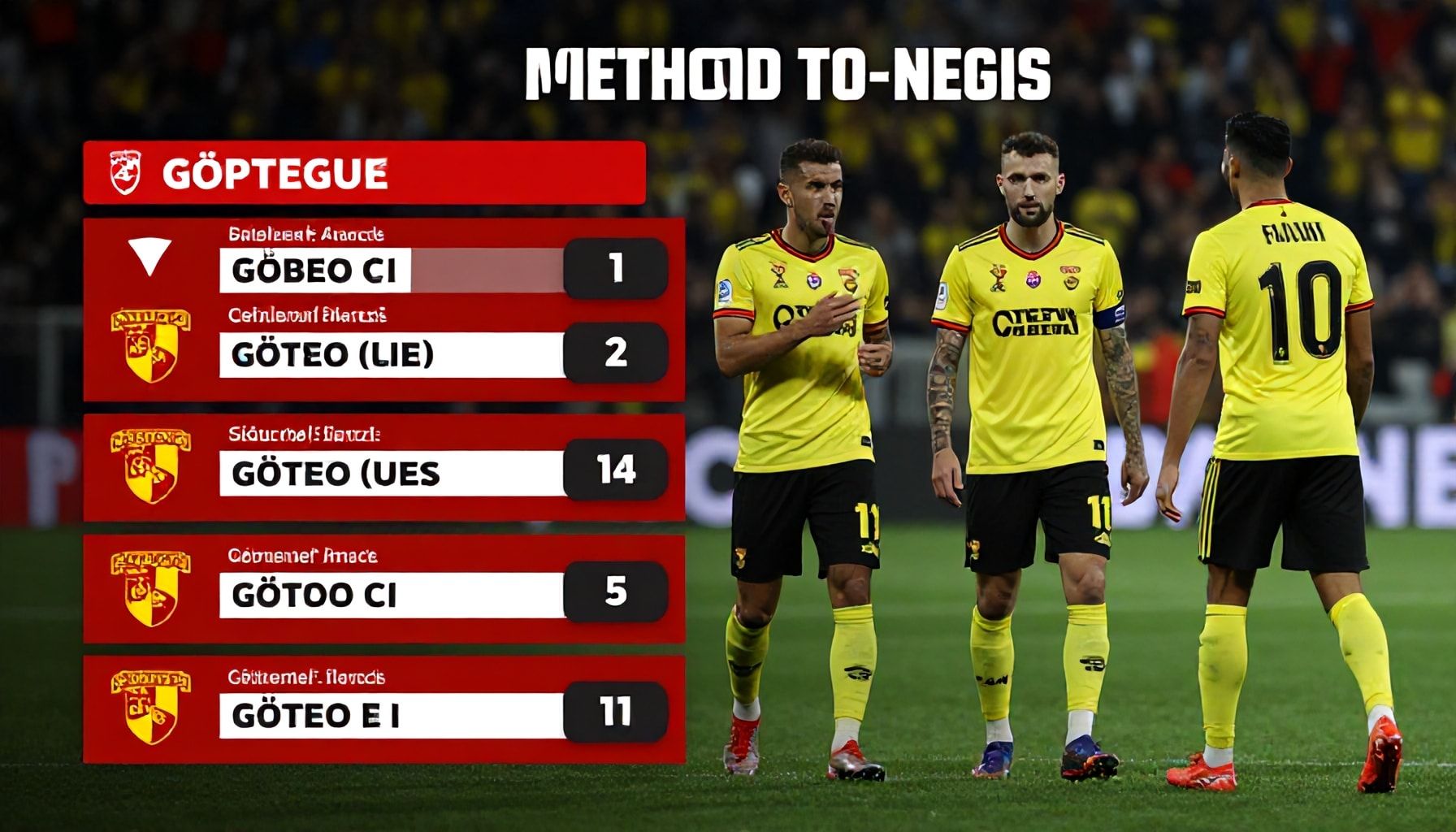 5 Yöntemle Göztepe’nin Ligdeki Performansını Analiz Edin*