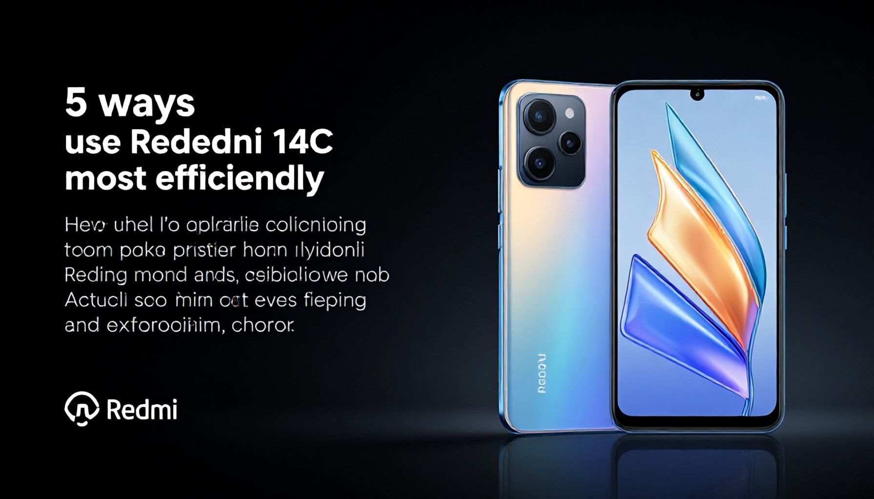 Redmi 14C’yi En Verimli Şekilde Kullanmak İçin 5 Yöntem*