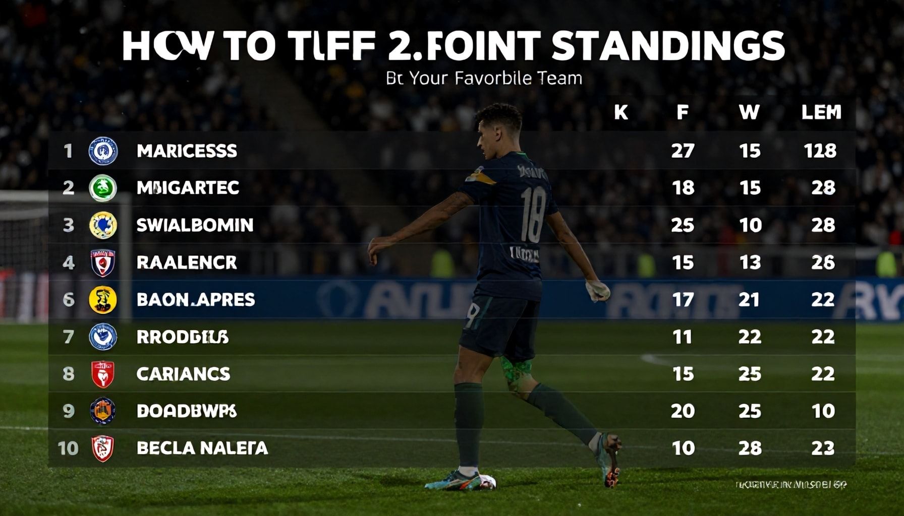 How to Analyze TFF 2. Lig Puan Durumları for Your Favorite Team*