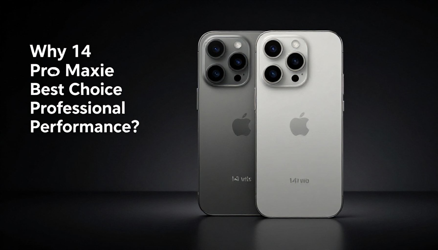 Why 14 Pro Max, Profesyonel Performans İçin En İyi Seçim?"*