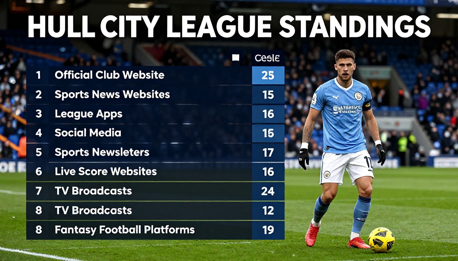 How to Track Hull City’s Current League Standings Like a Pro*