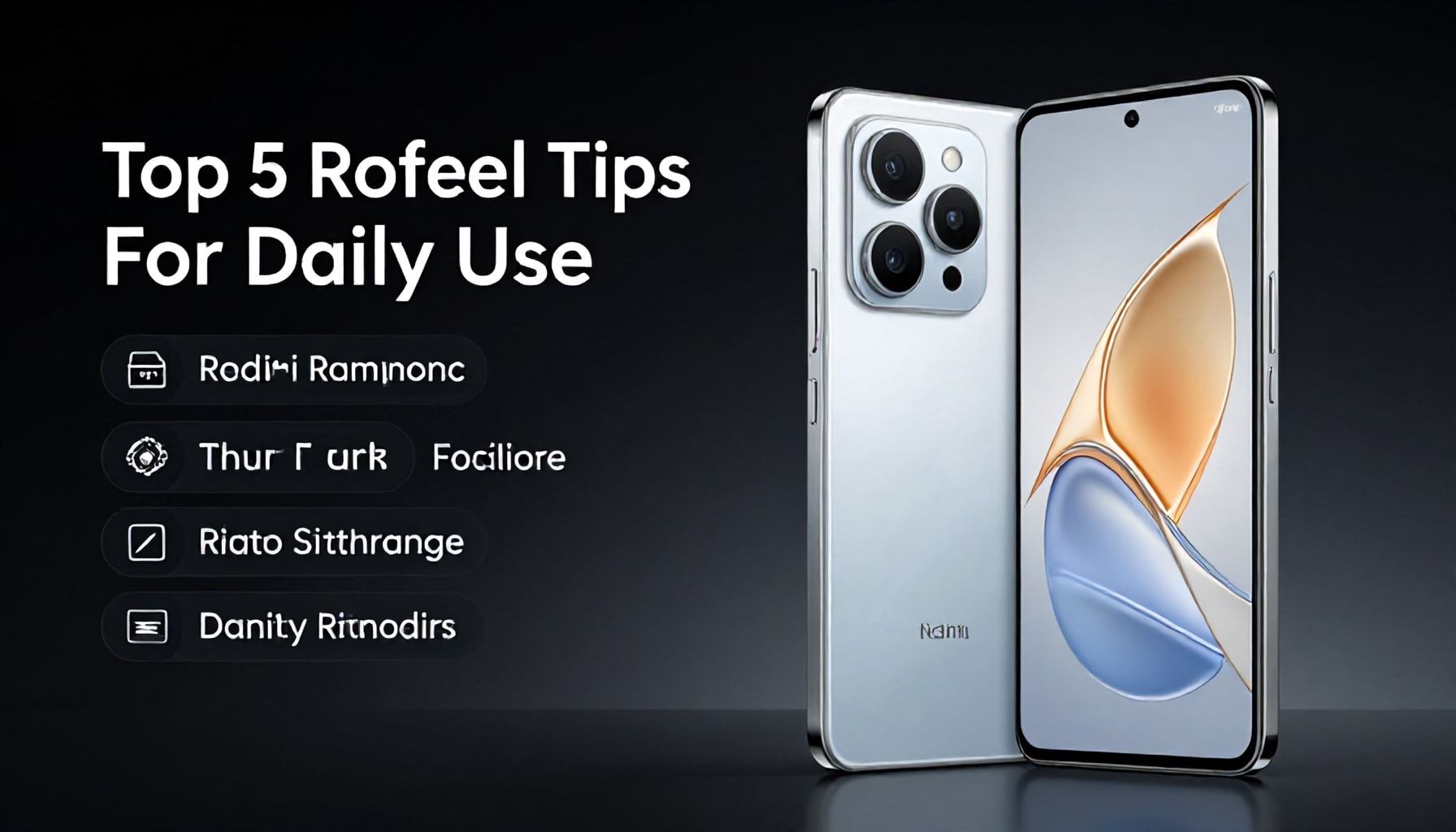 Redmi Note 14: Günlük Kullanım İçin En İyi 5 Performans İpuçları*