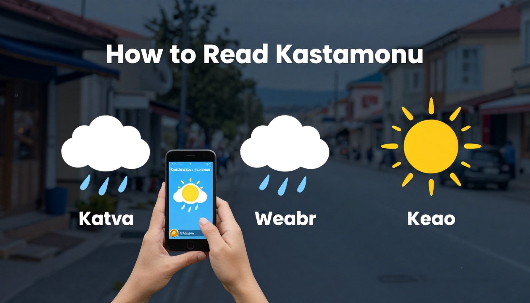 Nasıl Kastamonu Hava Durumunu Doğru Okumak?*