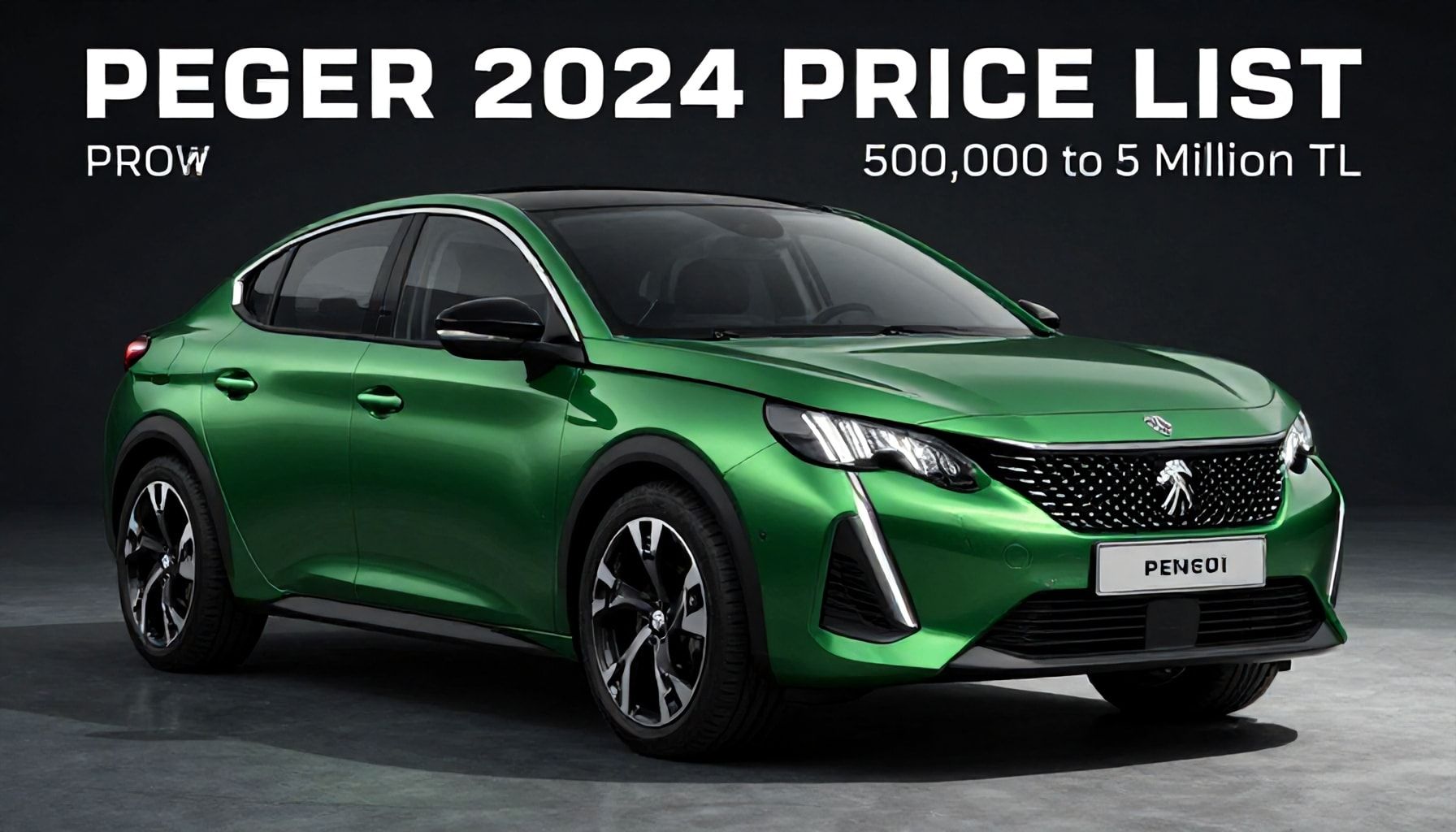 Peugeot 2024 Fiyat Listesi: 5 Yüzden 500 Bin TL'ye Kadar Araçlar Nasıl Seçilir?*