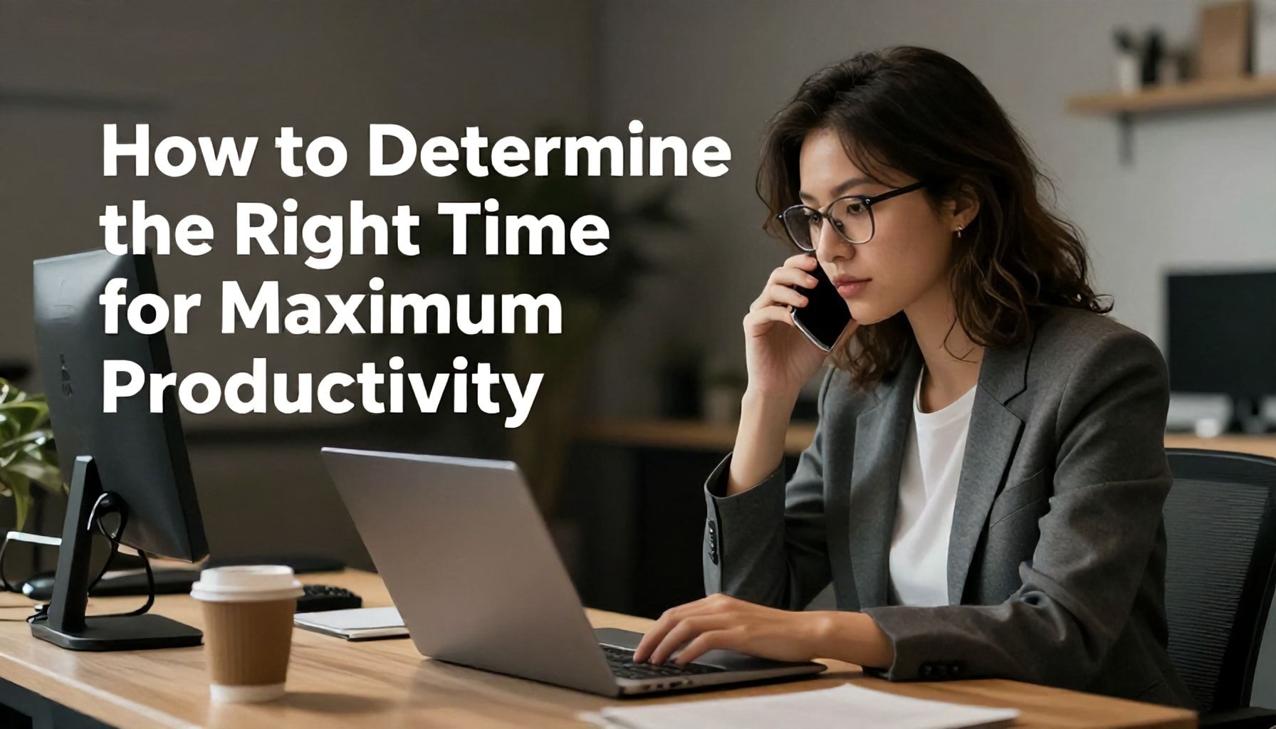 How to Determine the Right Time for Maximum Productivity*