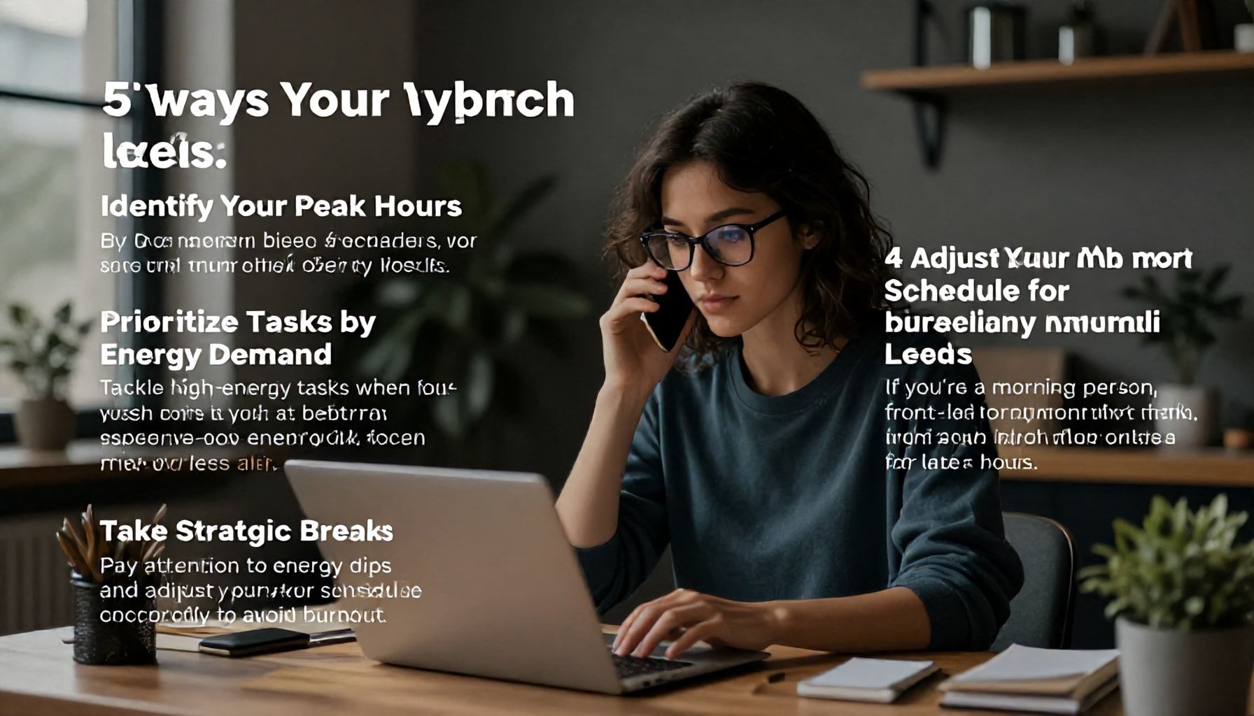 5 Ways to Align Your Work Schedule with Your Natural Energy Levels*