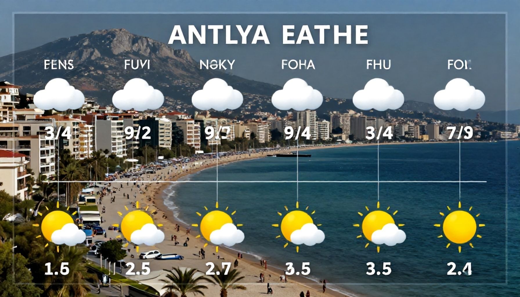 Antalya Hava Durumu Tahminleri: Neden Profesyonel Verilere Güvenmelisiniz?*