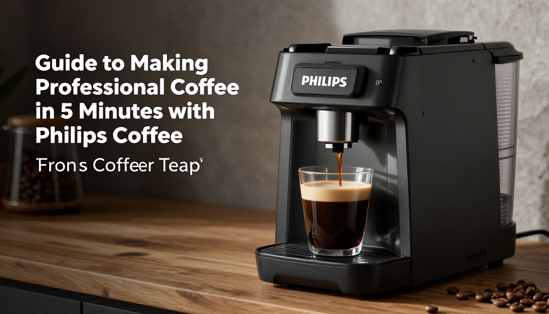 Philips Kahve Makinesi ile 5 Dakikada Profesyonel Kahve Hazırlama Rehberi*