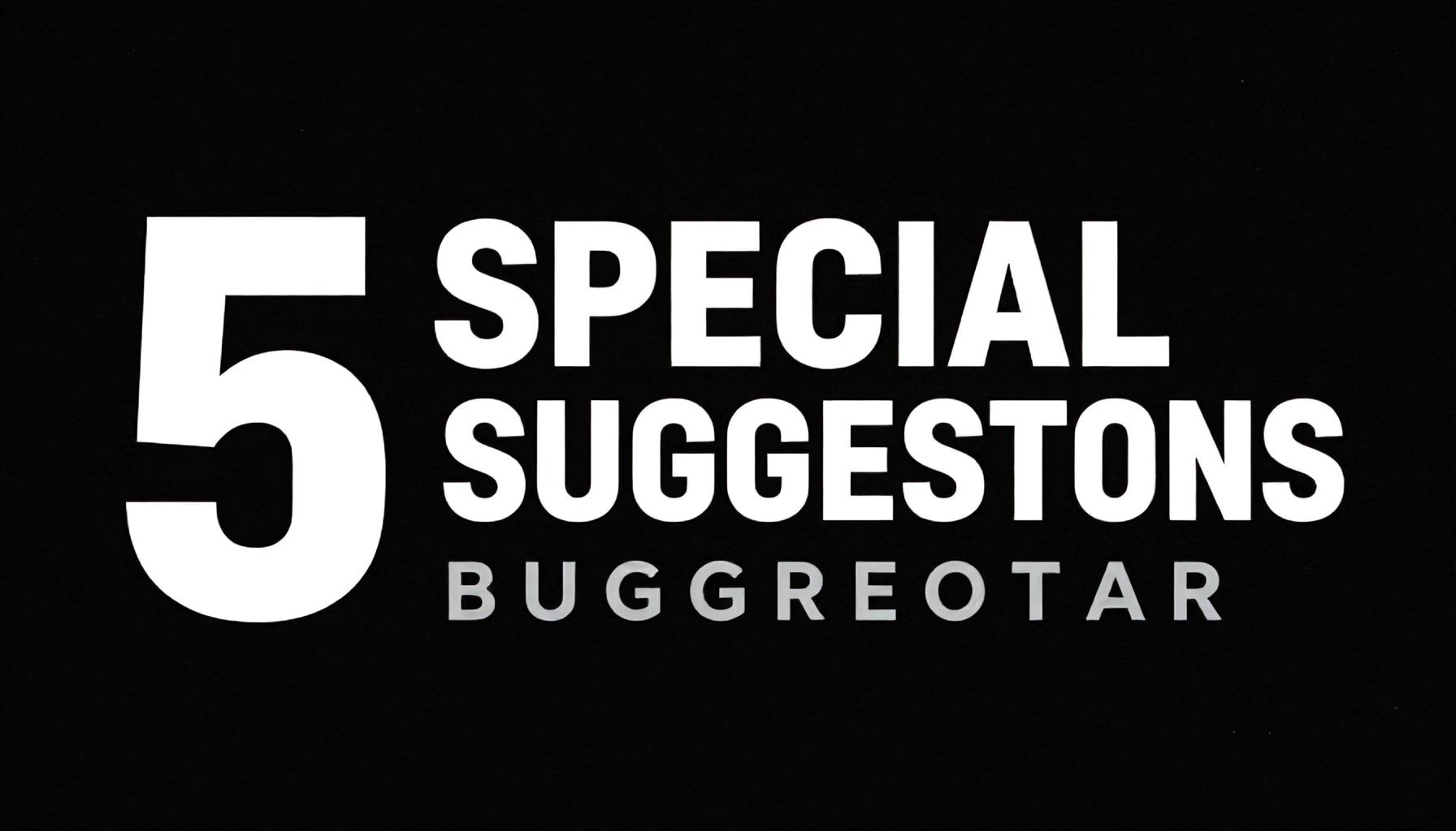 5 Özel Başlık Önerisi:*