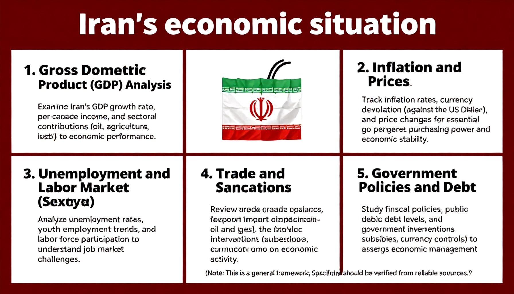 5 Yöntemle İran'ın Ekonomik Durumunu Anlamak*