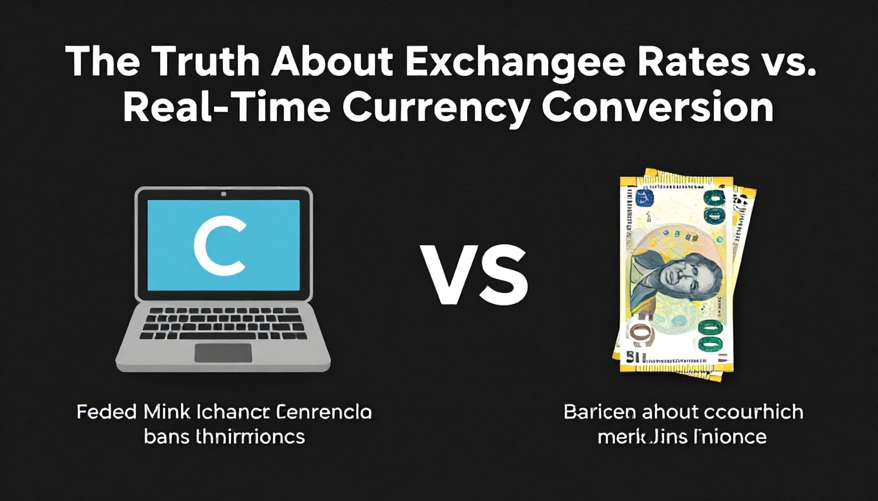 The Truth About Bank Exchange Rates vs. Real-Time Currency Conversion*