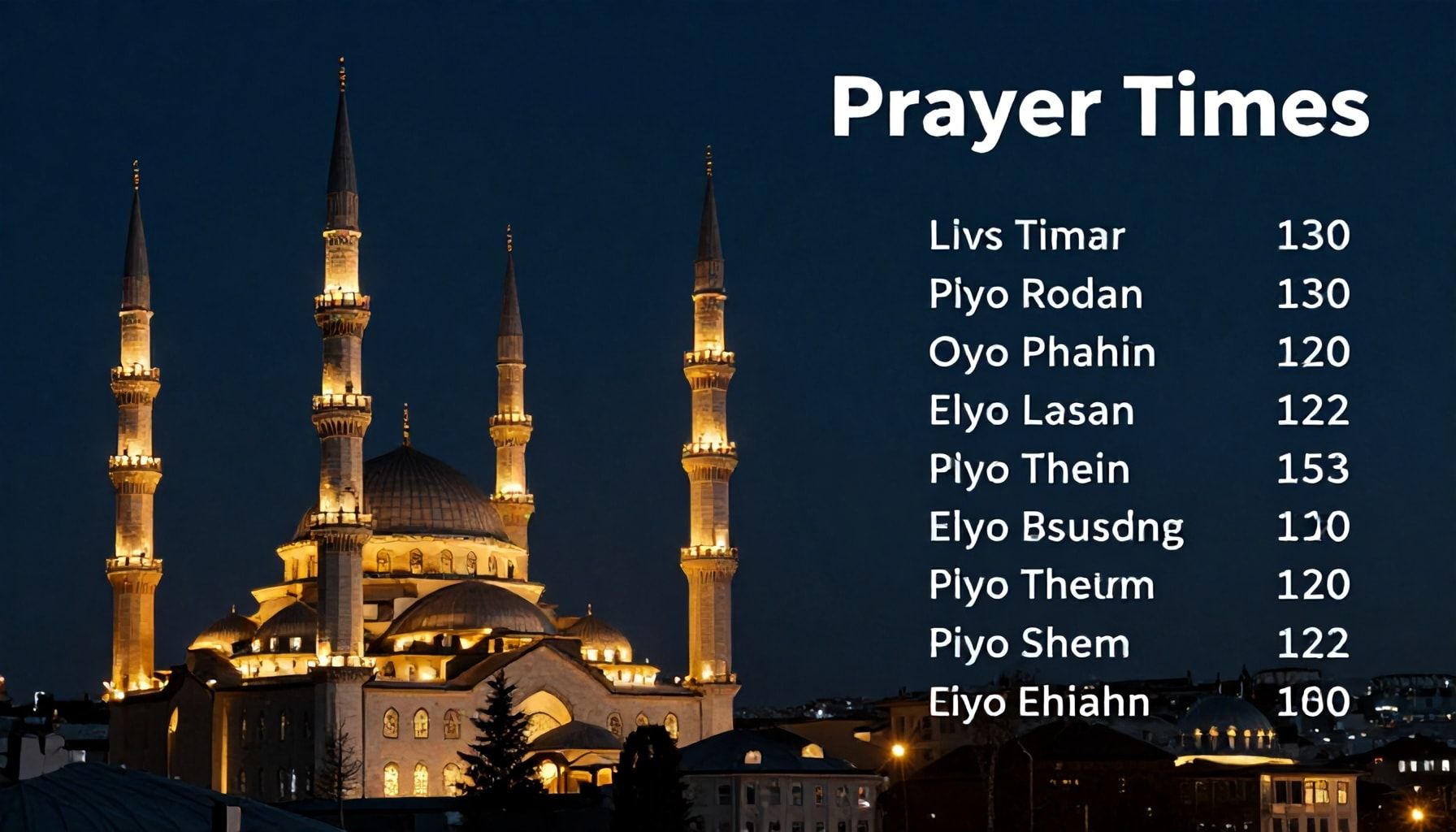 Eskişehir Namaz Vakitlerini Nasıl Hızlıca Bulursunuz?*