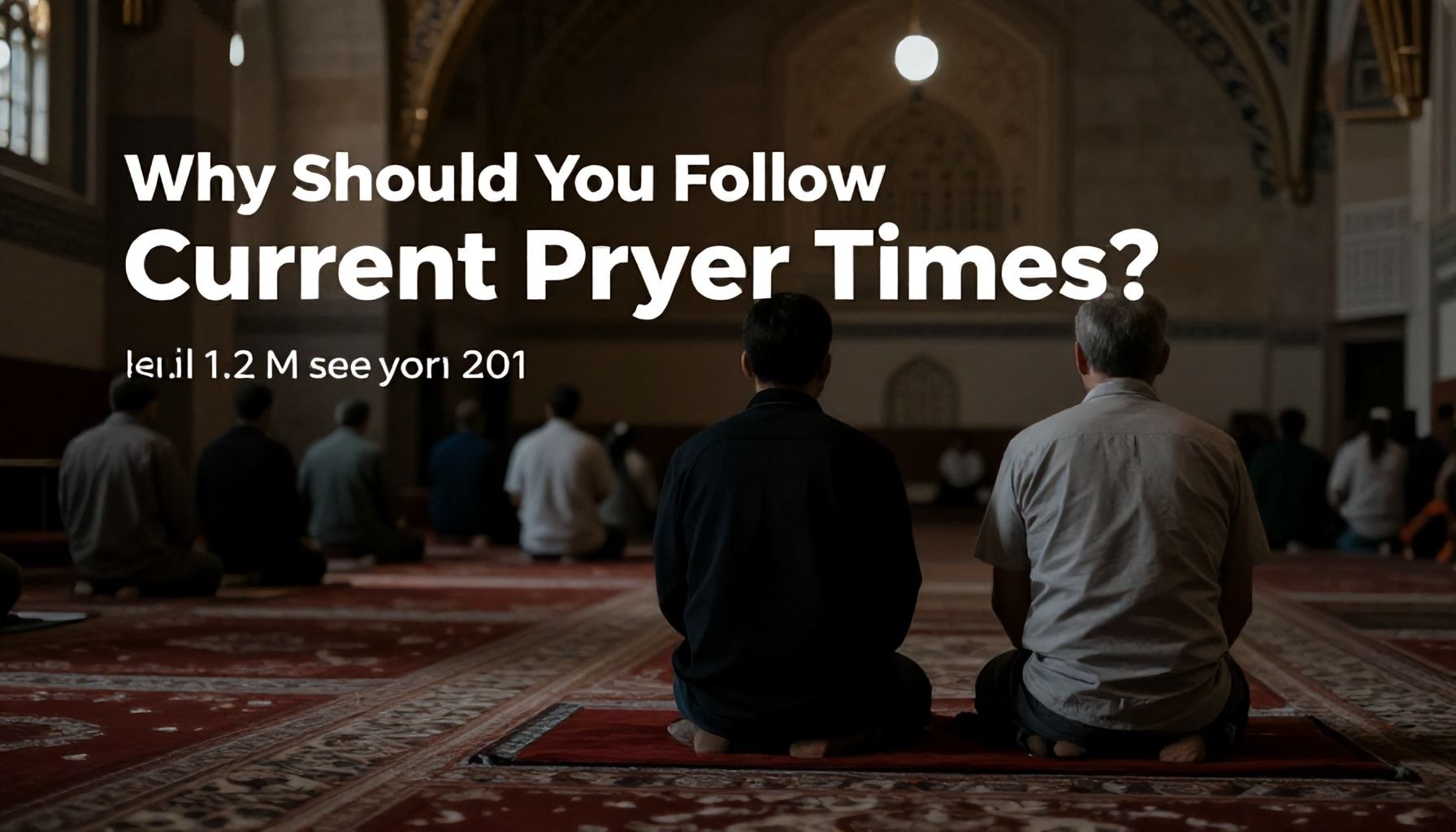 Neden Güncel Namaz Vakitlerini Takip Etmelisiniz?*